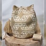 Barrel Bag Beige Canvas