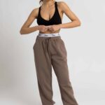 Track Pants In Brown