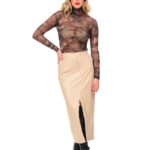 Μπλούζα Δίκτυ καφε