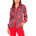 Liza Πουκάμισο Κόκκινο Φλόραλ