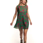 RED ROSES DRESS