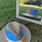 Καπέλο blue wings handmade