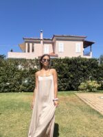 Lina dress white/beige - Image 2