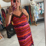 Φόρεμα Lingerie ροζ