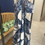 Φόρεμα print φύλλα