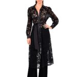 Φόρεμα Μακρύ Δαντέλα Βελούδο