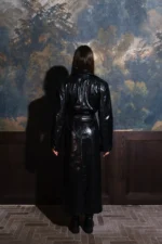 Croconoir Gabardine Coat - Image 4