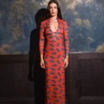 Croco Knitted Dress