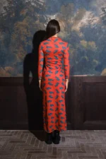 Croco Knitted Dress - Image 2