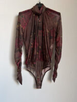 Κορμάκι ζιβάγκο δίχτυ φλοράλ - Image 2