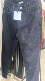 Τζην παντελόνι εφέ βελούδο - Image 6