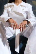 White Moo Jumpsuit - Image 6