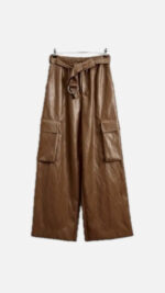 Παντελόνι δερματίνη cargo