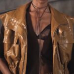 Μπουφάν γιλέκο δερματίνη