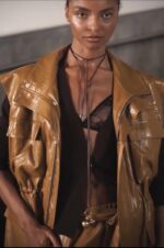 Μπουφάν γιλέκο δερματίνη