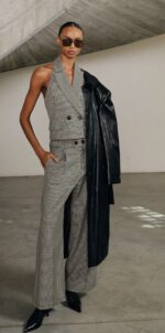 Γιλέκο pied de poule - Image 5