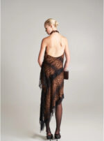 Lingerie leopard halter neck - Image 4