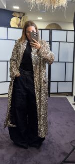 Παλτό με χρυσή πούλια - Image 3