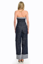 Τζην παντελόνι με ρεβέρ - Image 2