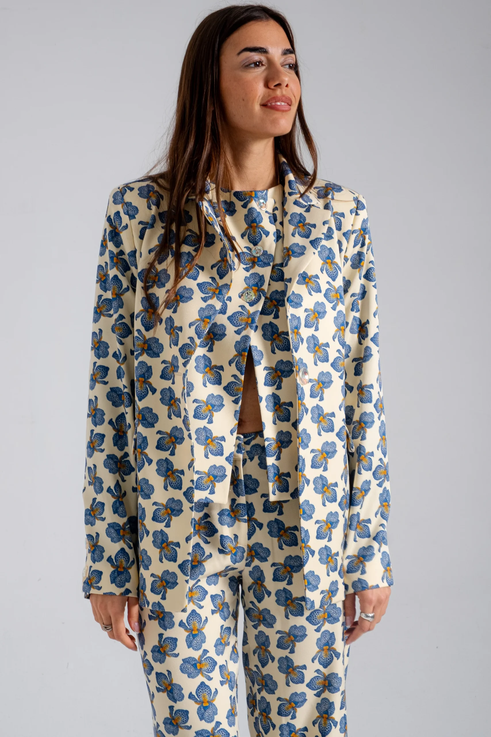 blazer Orchidea Open-back Blazer - Image 1