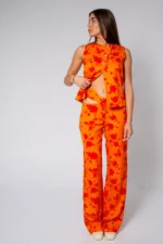 Flora Cut-Out Pants