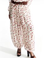 Παντελόνι balloon φλοράλ