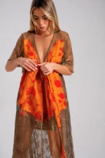 Flora kimono