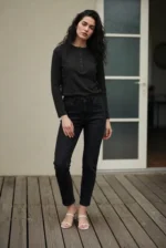 Μπλούζα Henley  με κουμπιά - Image 2