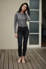 Μπλούζα Henley  με κουμπιά