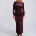 Tulip Velvet Blossom Dress