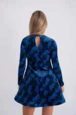 Malbec Velvet Dress - Image 3
