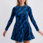 Malbec Velvet Dress